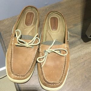 Sperry topsider mules
